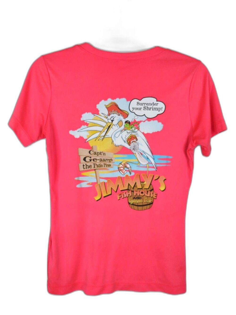 Jimmy's Fish House And Iguana Bar Souvenir Shirt Women's Clearwater Beach XS